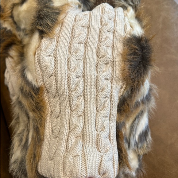 Guess Faux Fur & Knit Vest - Picture 3 of 6